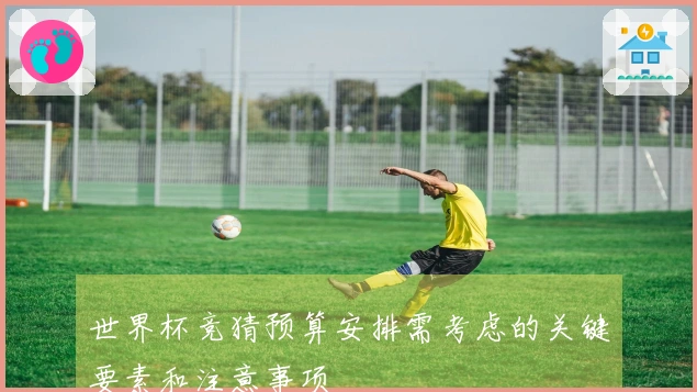 世界杯竞猜预算安排需考虑的关键要素和注意事项