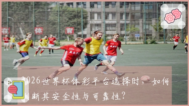 2026世界杯体彩平台选择时，如何判断其安全性与可靠性？