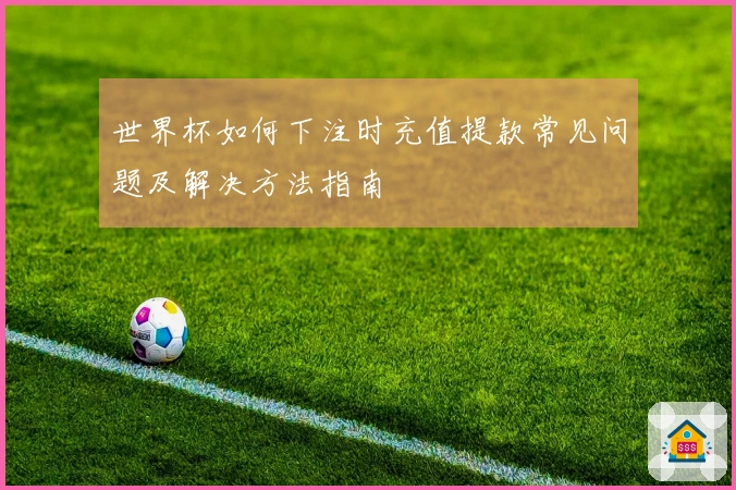 世界杯如何下注时充值提款常见问题及解决方法指南